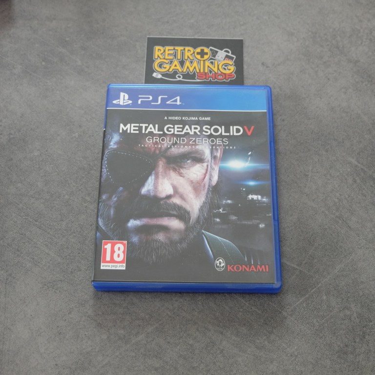 Metal Gear V Ground Zeroes Sony