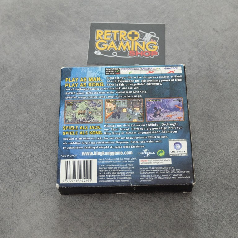 King Kong Th Official Game of The Movie Nintendo