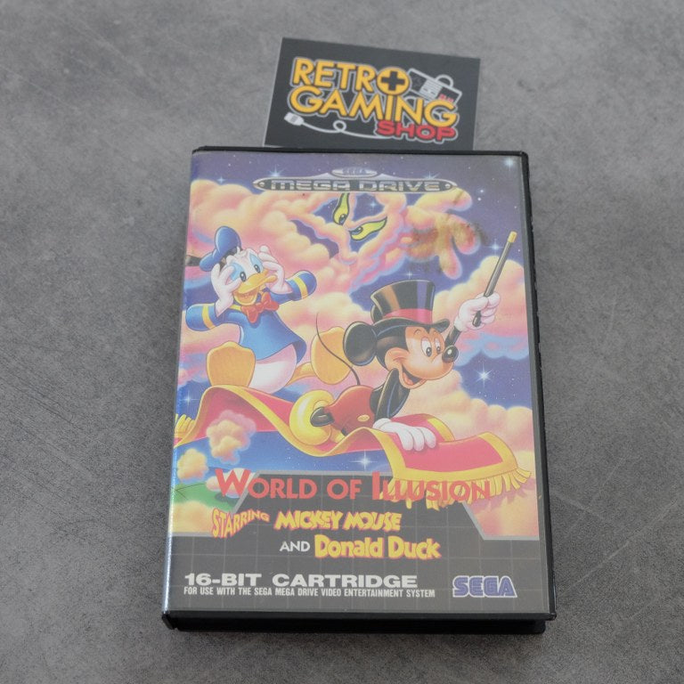 World Of Illusion Starring Mickey Mouse and Donald Duck SEGA
