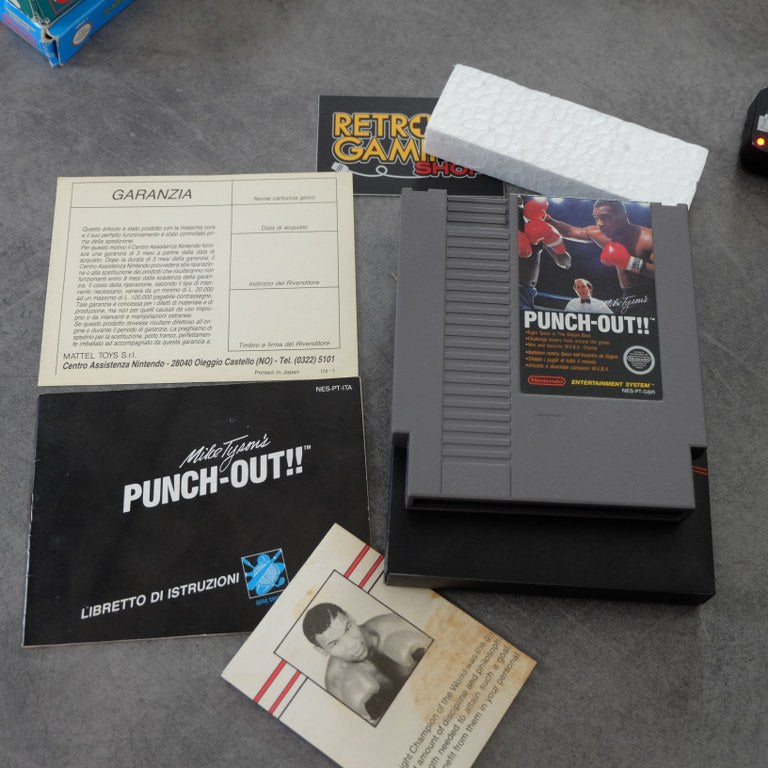 Mike Tyson’s Punch out!! + Lettera Tyson Nintendo