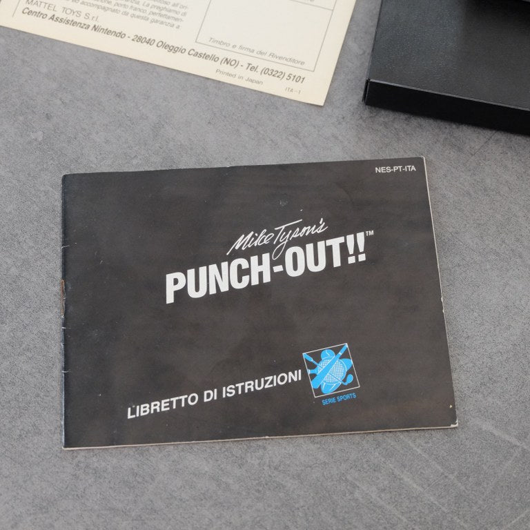 Mike Tyson’s Punch out!! + Lettera Tyson Nintendo