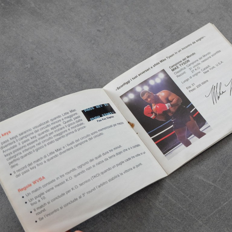 Mike Tyson’s Punch out!! + Lettera Tyson Nintendo