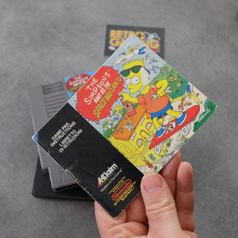 The Simpsons Bart Vs the Space Mutants Nintendo