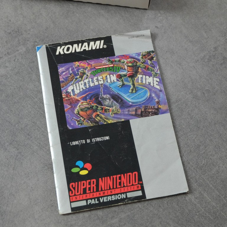 Teenage Mutant Hero Turtles Iv: Turtles in Time Nintendo