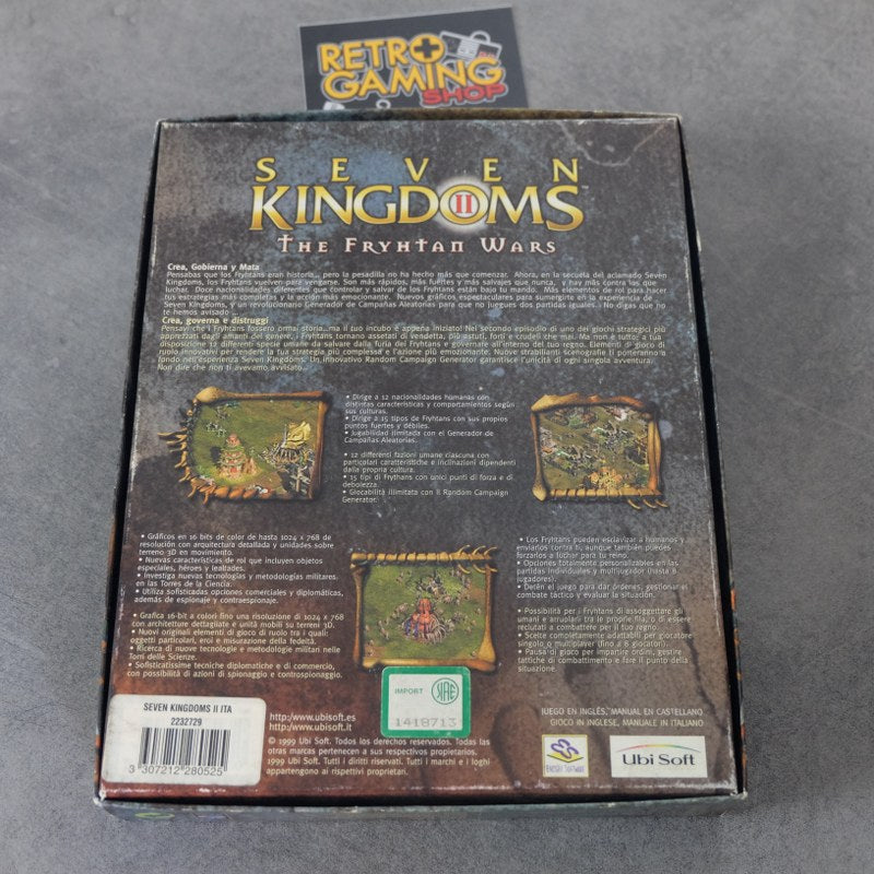 Seven Kingdoms II The Fryhtan Wars Microsoft