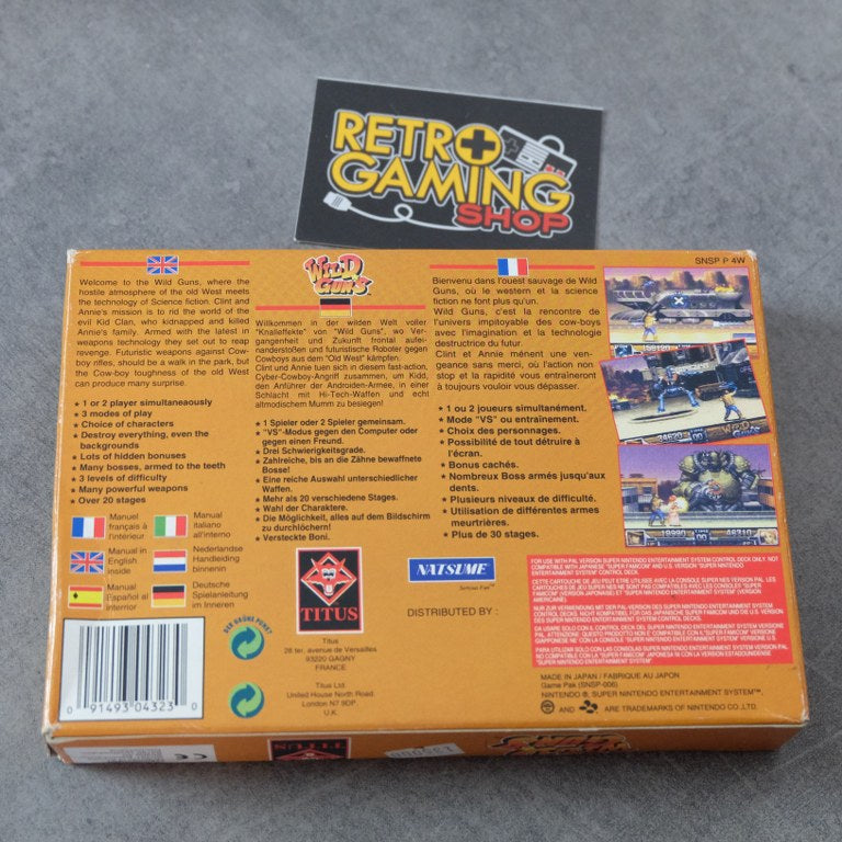 Wild Guns Nintendo