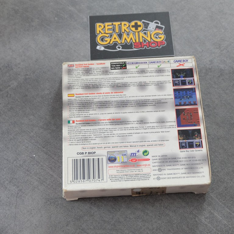 Resident Evil Gaiden Nintendo