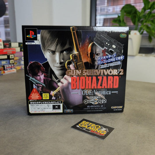 Gun Survivor 2 Biohazard Code Veronica With Guncon 2 Nuovo Sony