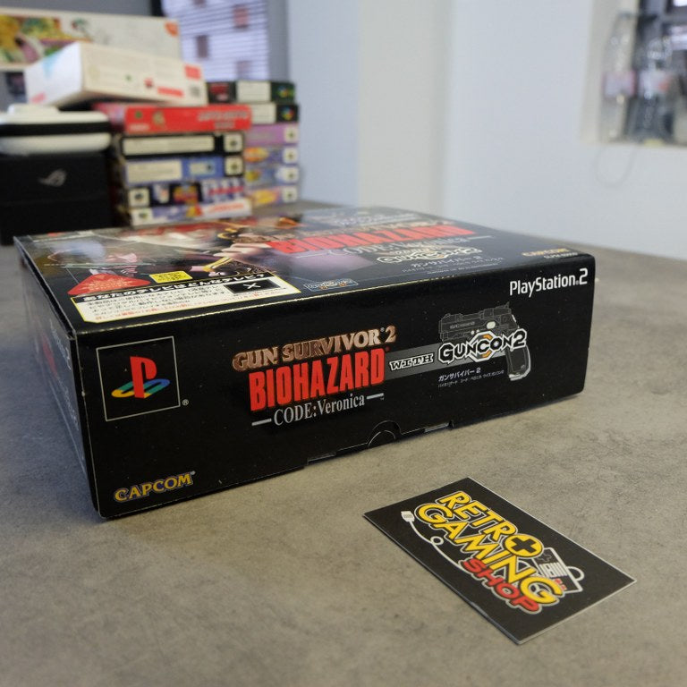 Gun Survivor 2 Biohazard Code Veronica With Guncon 2 Nuovo