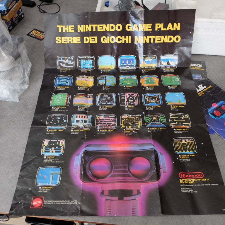 Nes Deluxe Set Mattel Ita Nintendo