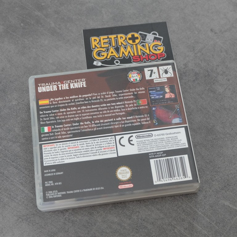 Trauma Center Under The Knife Nintendo