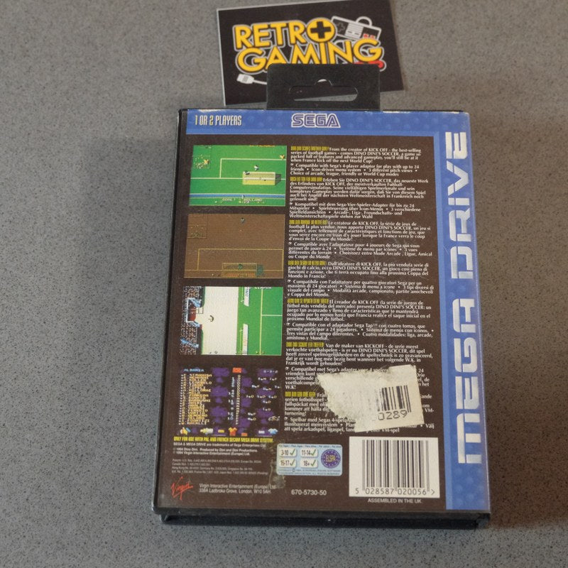 Dino Dini's Soccer SEGA