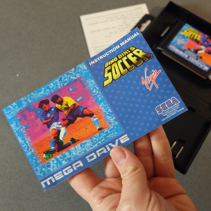 Dino Dini's Soccer SEGA