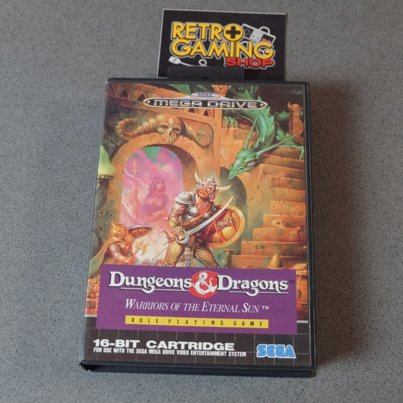 Dungeons & Dragons: Warriors Of the Eternal Sun SEGA