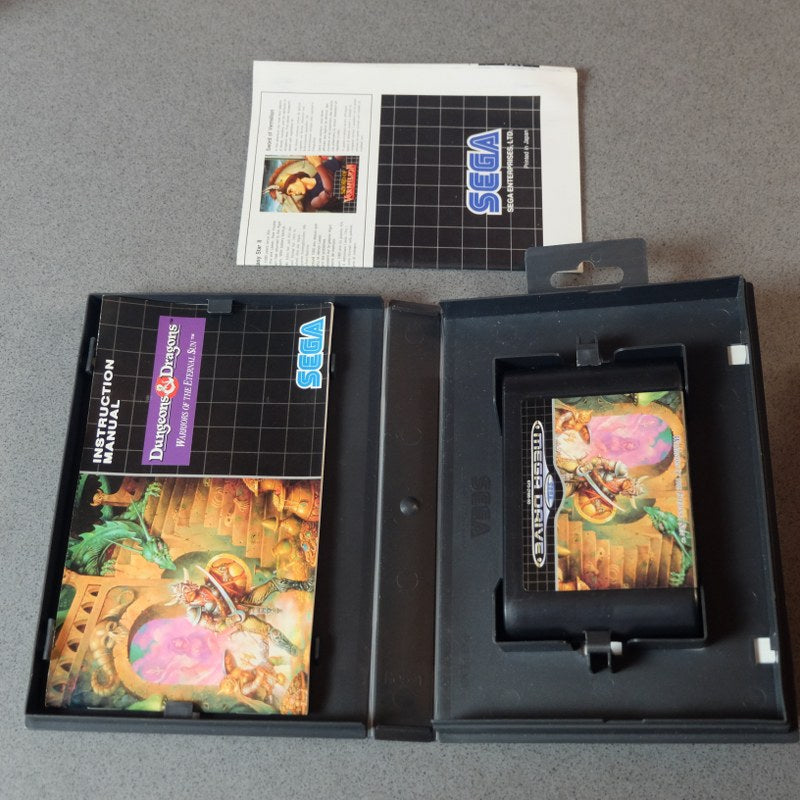 Dungeons & Dragons: Warriors Of the Eternal Sun SEGA