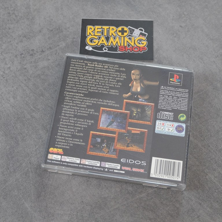 Tomb Raider 3 Adventures Of Lara Croft Sony