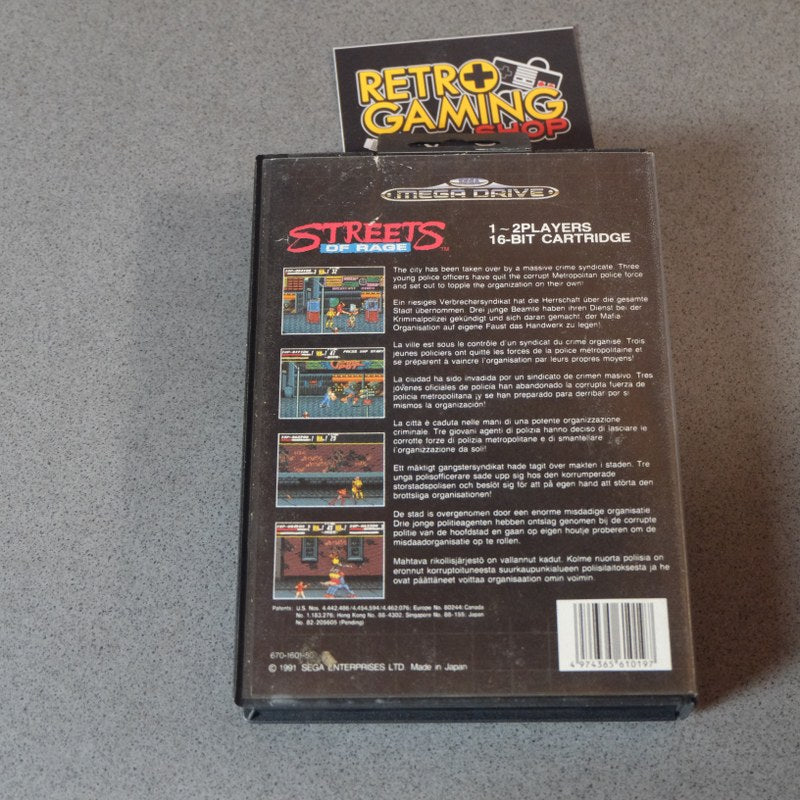 Streets Of Rage SEGA