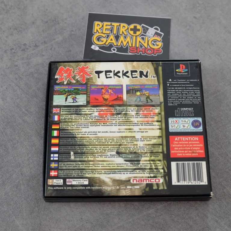 Tekken Cartonato Sony