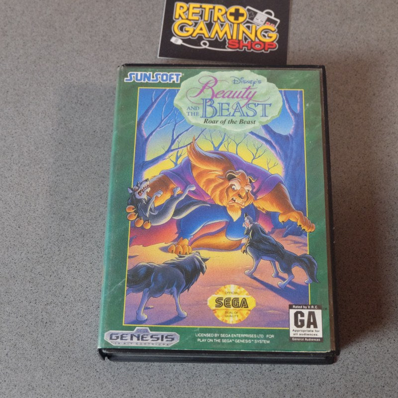 Disney's The Beauty and The Beast Roar of The Beast SEGA