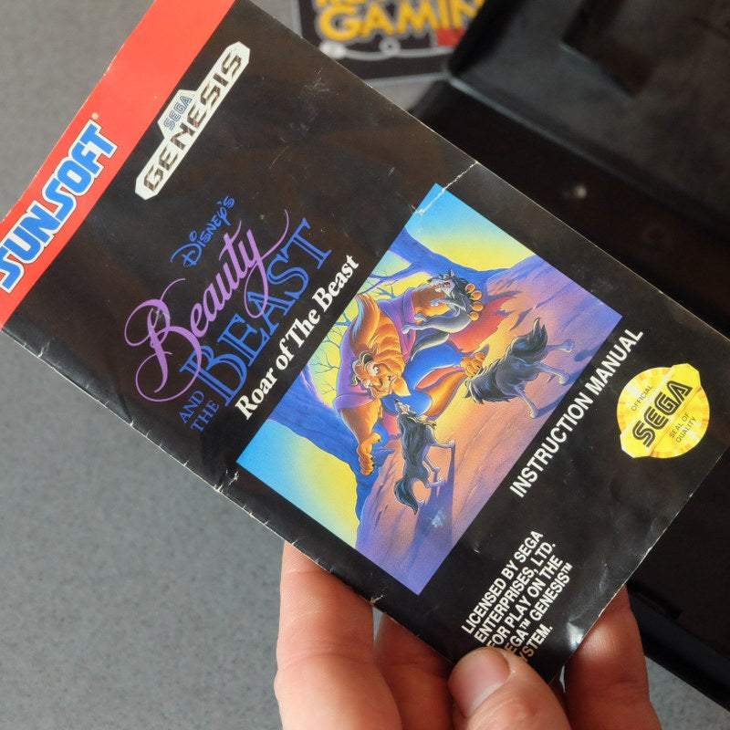 Disney's The Beauty and The Beast Roar of The Beast SEGA