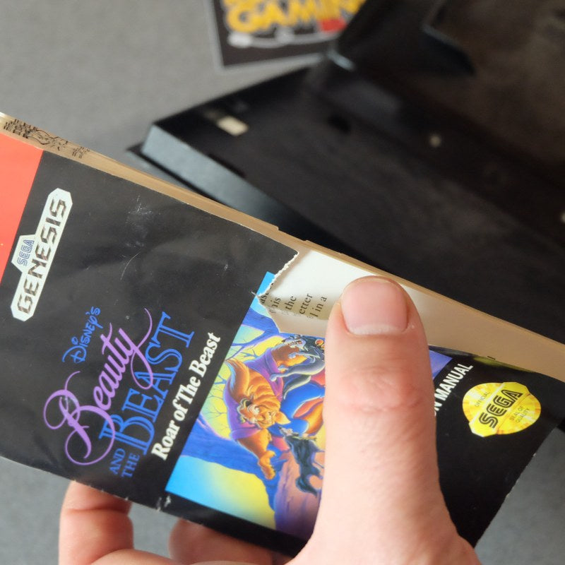 Disney's The Beauty and The Beast Roar of The Beast SEGA