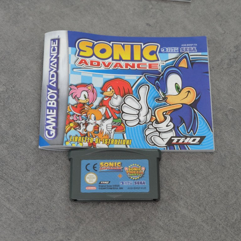 Sonic Advance / Sonic Pinball Party Nintendo