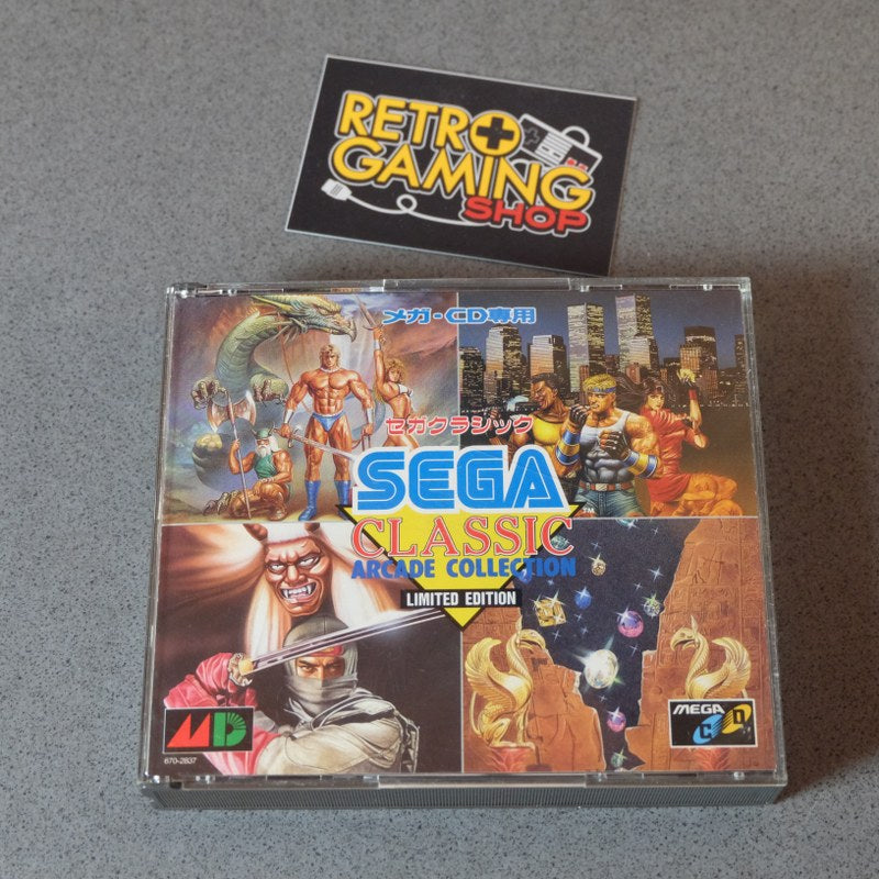 Sega Classic Arcade Collection Mega CD