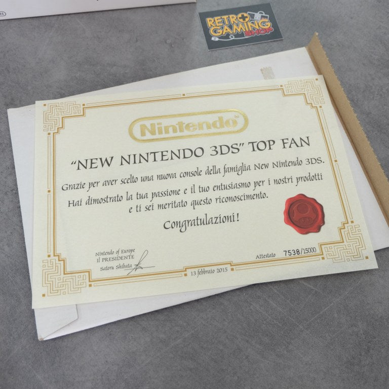 New Nintendo 3ds Ambassador Edition Nuovo Nintendo