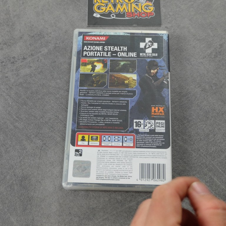Metal Gear Solid Portable Ops Plus Sony