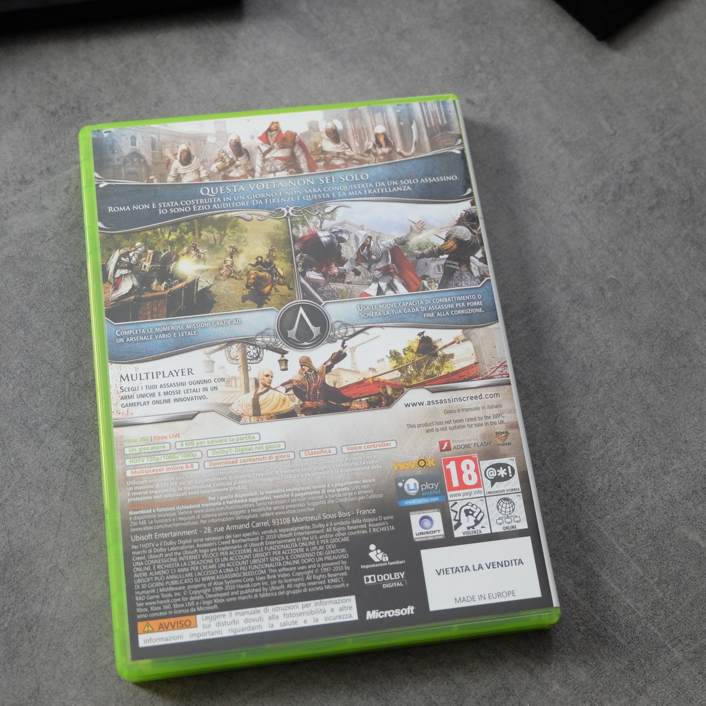 Assassin’s Creed Brotherhood Codex Edition Microsoft