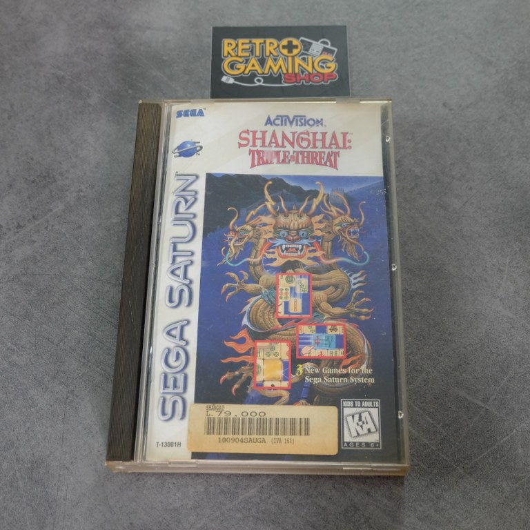 Shanghai Triple & Threat SEGA