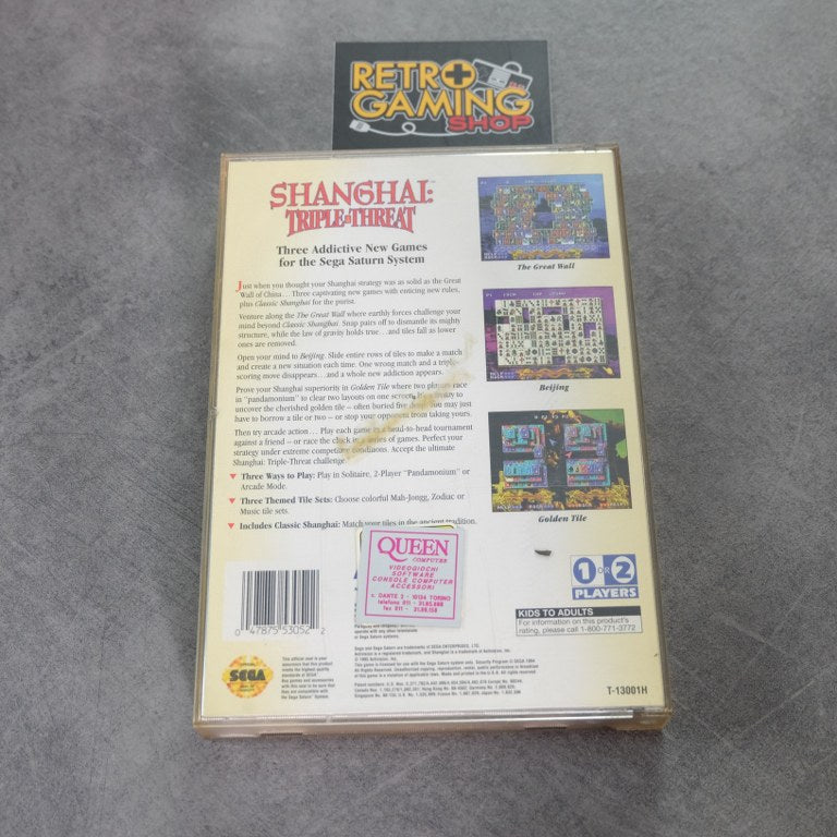 Shanghai Triple & Threat SEGA