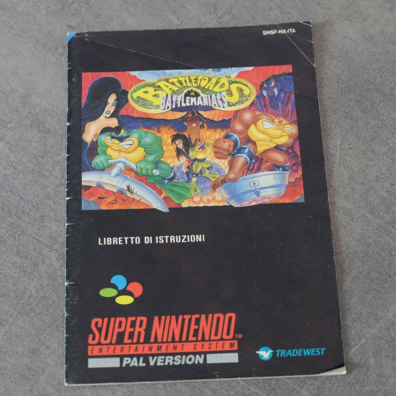Battletoads in Battlemaniacs Nintendo