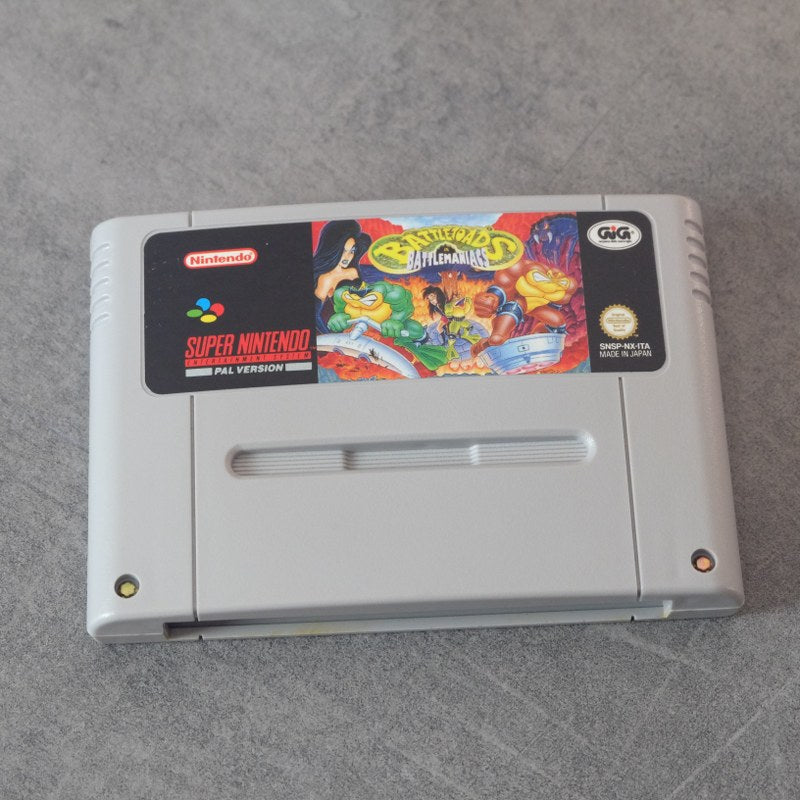 Battletoads in Battlemaniacs Nintendo