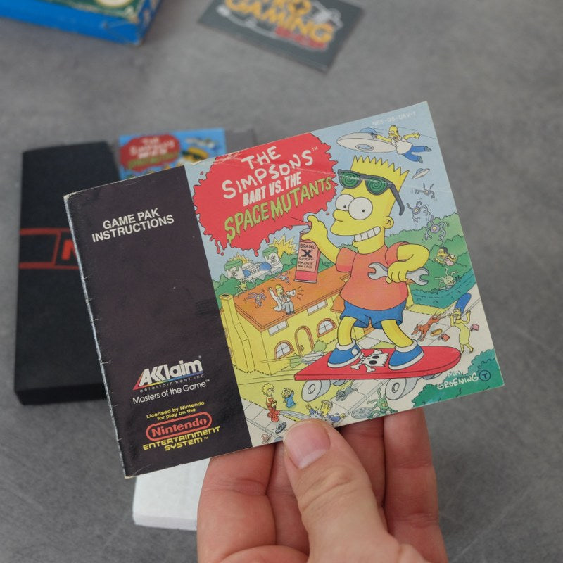 The Simpsons Bart Vs the Space Mutants Nintendo