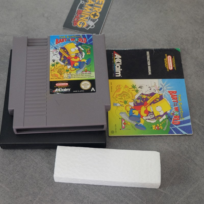 The Simpsons Bart Vs the World Nintendo