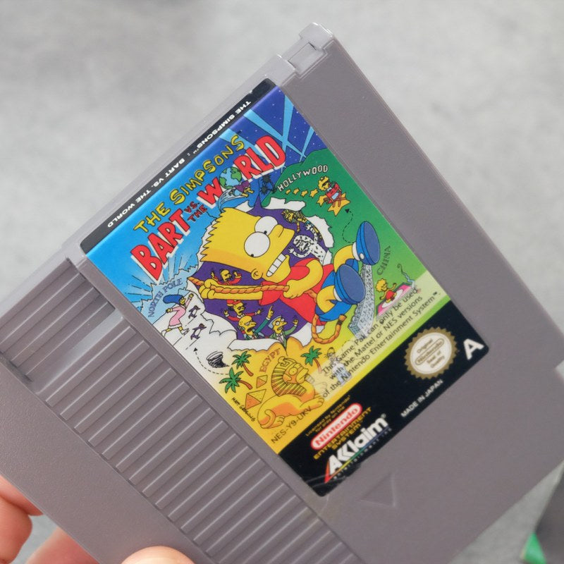 The Simpsons Bart Vs the World Nintendo