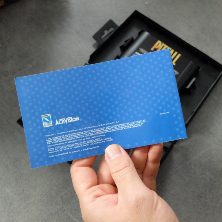 Pitfall the Mayan Adventure SEGA