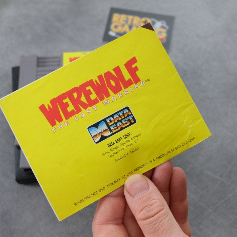 Werewolf The Last Warrior Nintendo