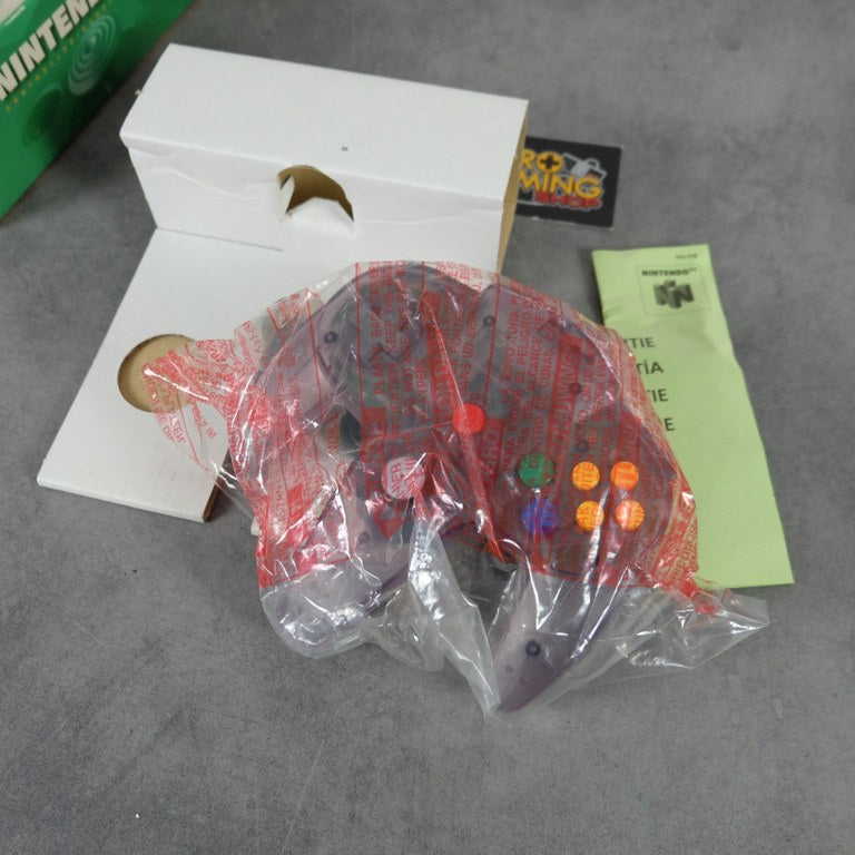 Joypad Nintendo 64 Clear Purple Nintendo