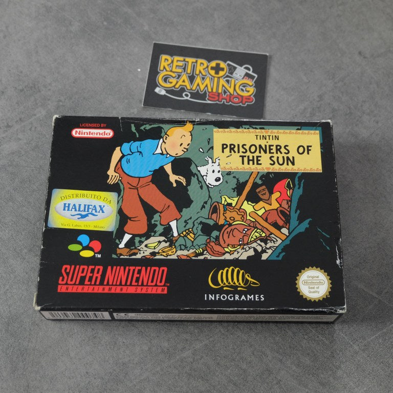 Tintin Prisoners Of the Sun Nintendo