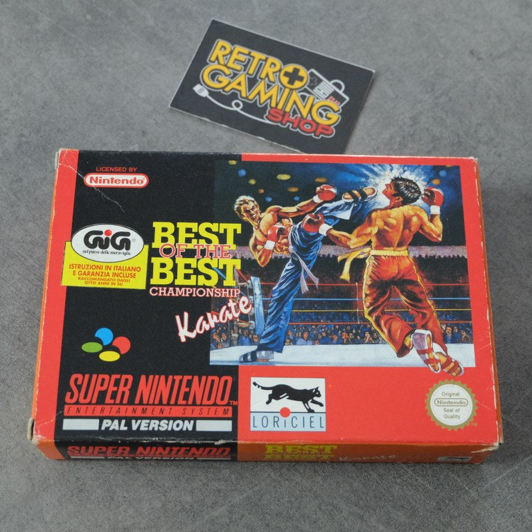 Best of The Best Championship Karate Nintendo