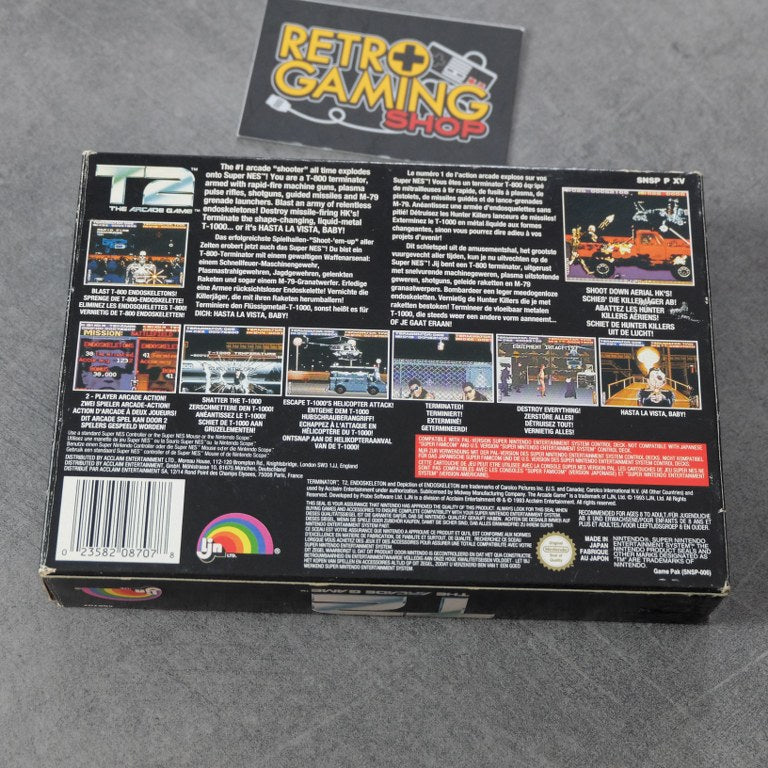 T2 Terminator 2 the Arcade Game Nintendo