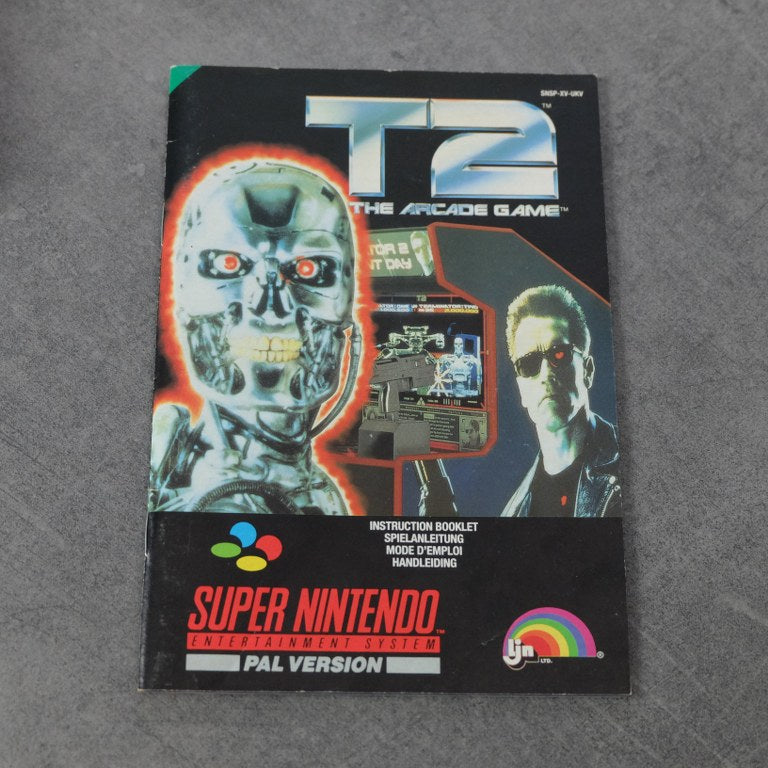 T2 Terminator 2 the Arcade Game Nintendo