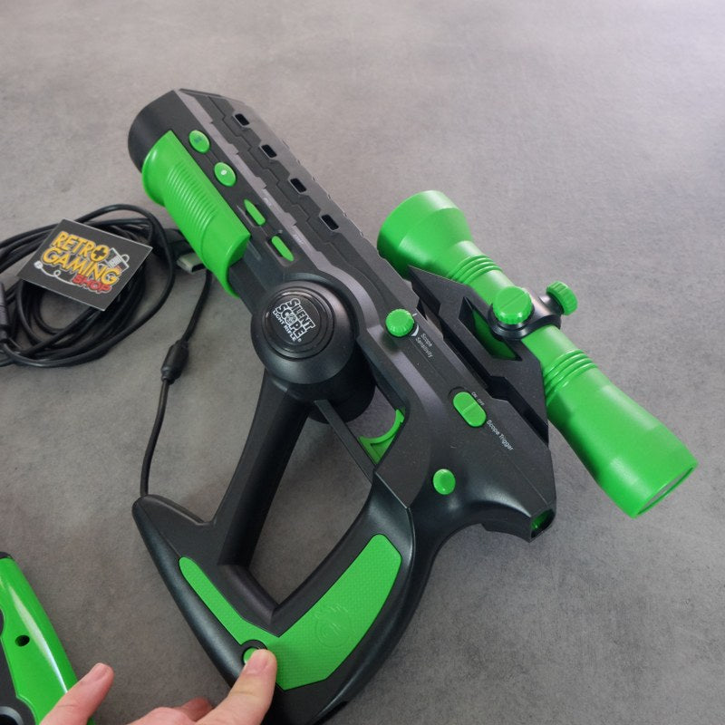 Silent Scope Light Rifle Xbox + Silent Scope Complete