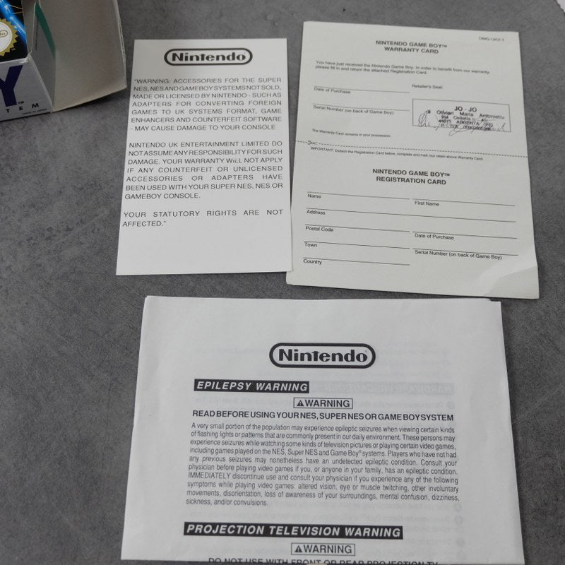 Game Boy Nintendo Nintendo