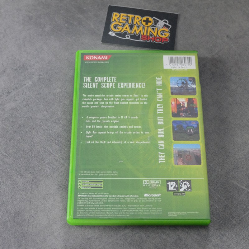 Silent Scope Light Rifle Xbox + Silent Scope Complete