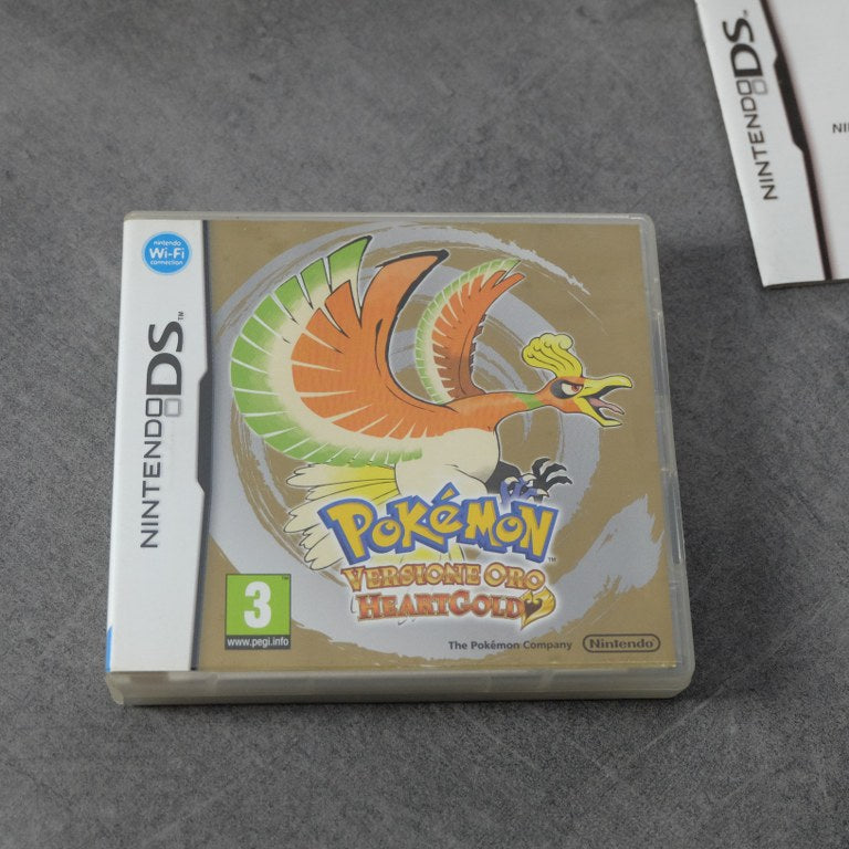 Pokemon Versione Oro Heartgold Nintendo