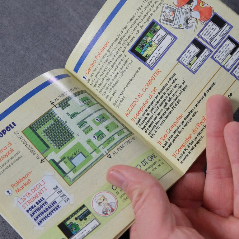 Pokemon Versione Blu Nintendo