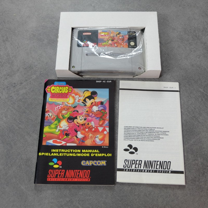 The Great Circus Mystery Starring Mickey Mouse Nintendo